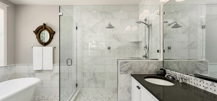 bathroom shower door installation in San Leandro
